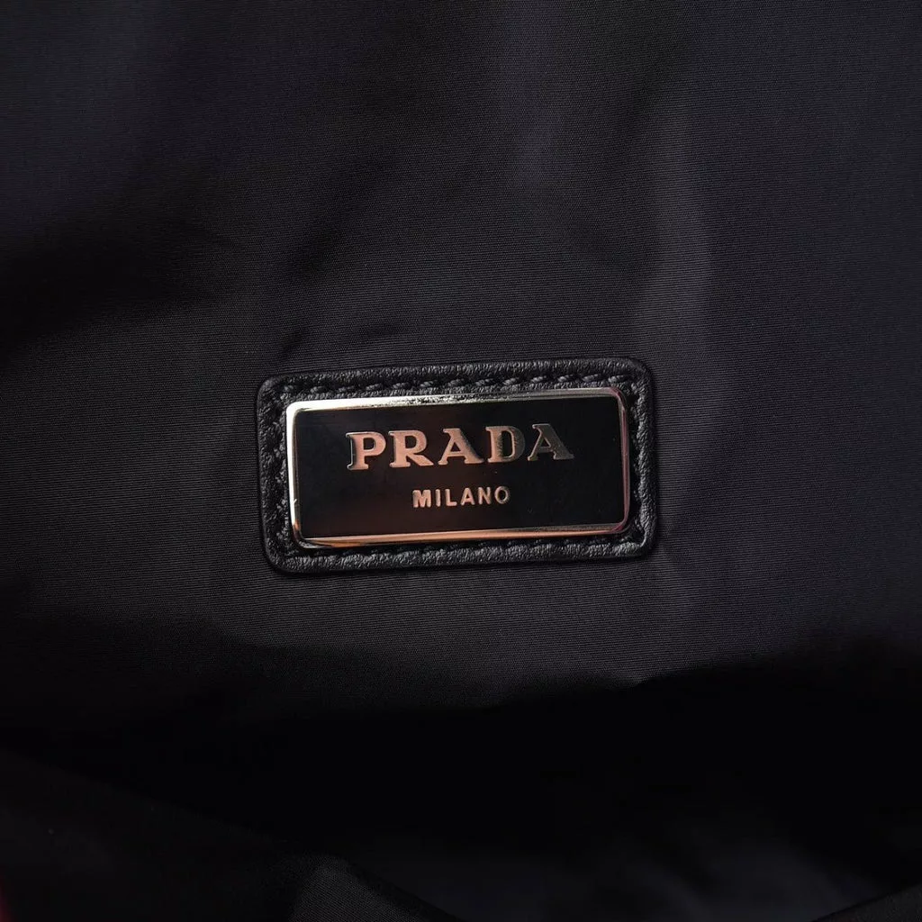 Prada Zaino Navy Tessuto Nylon Drawstring Backpack Prada Zaino Navy Tessuto Nylon Drawstring Backpack | Image 10