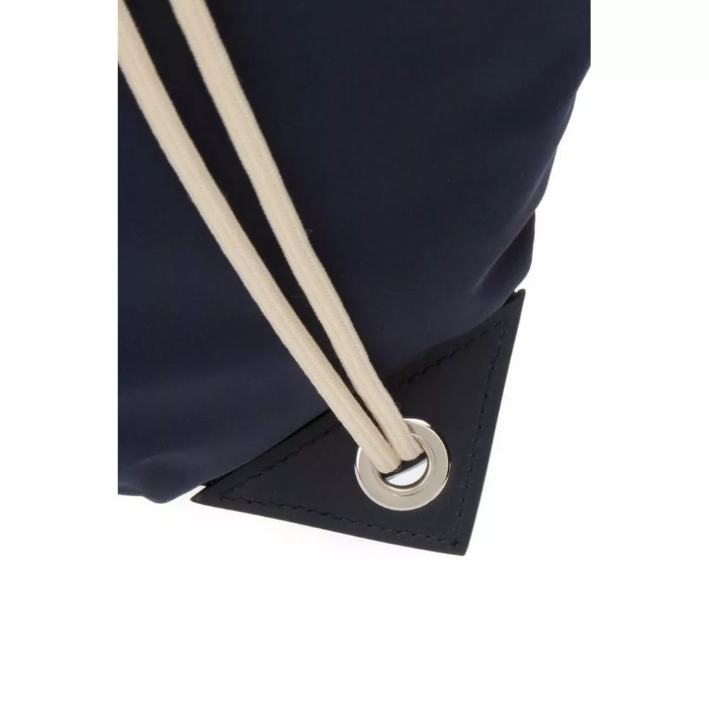 Prada Zaino Navy Tessuto Nylon Drawstring Backpack Prada Zaino Navy Tessuto Nylon Drawstring Backpack | Image 8
