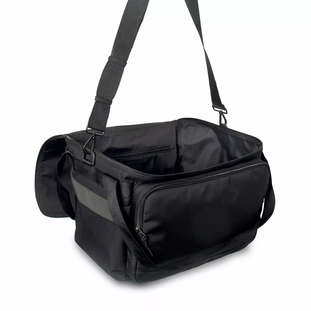 Balenciaga Black Recycled Nylon Messenger Tote Balenciaga Black Recycled Nylon Messenger Tote | Image 6