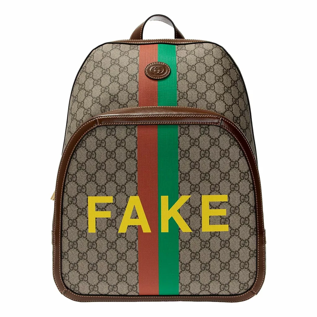 Gucci GG Supreme Print Backpack Gucci GG Supreme Print Backpack | Image 1