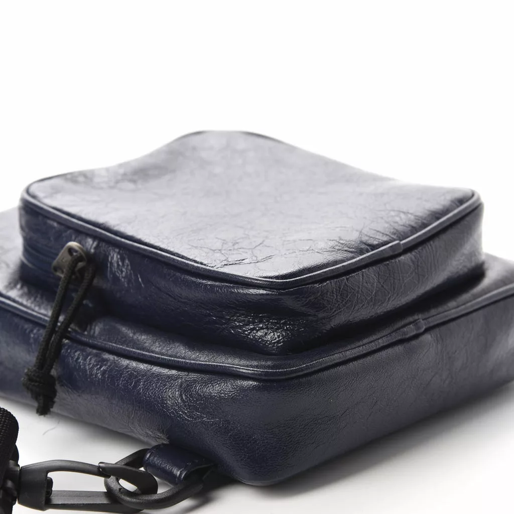 Balenciaga Arena Blue Lambskin Leather Backpack Bag Balenciaga Arena Blue Lambskin Leather Backpack Bag | Image 7
