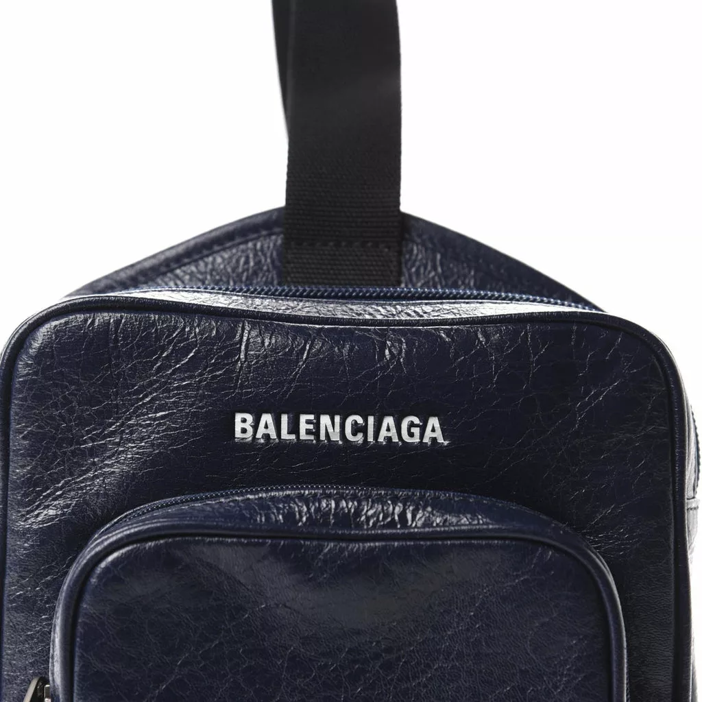 Balenciaga Arena Blue Lambskin Leather Backpack Bag Balenciaga Arena Blue Lambskin Leather Backpack Bag | Image 4