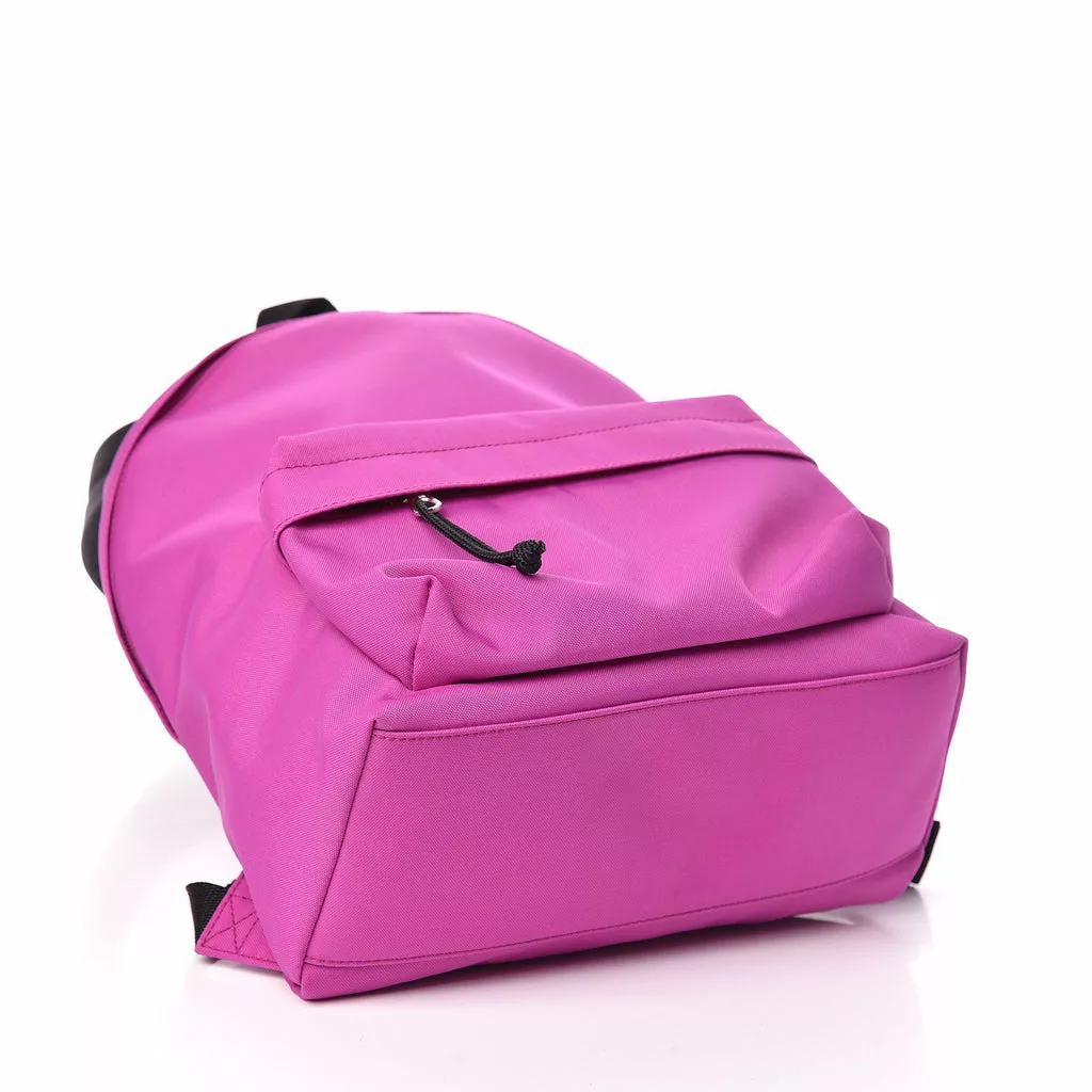 Balenciaga Logo Wheel Sport Nylon Pink Backpack Balenciaga Logo Wheel Sport Nylon Pink Backpack | Image 5