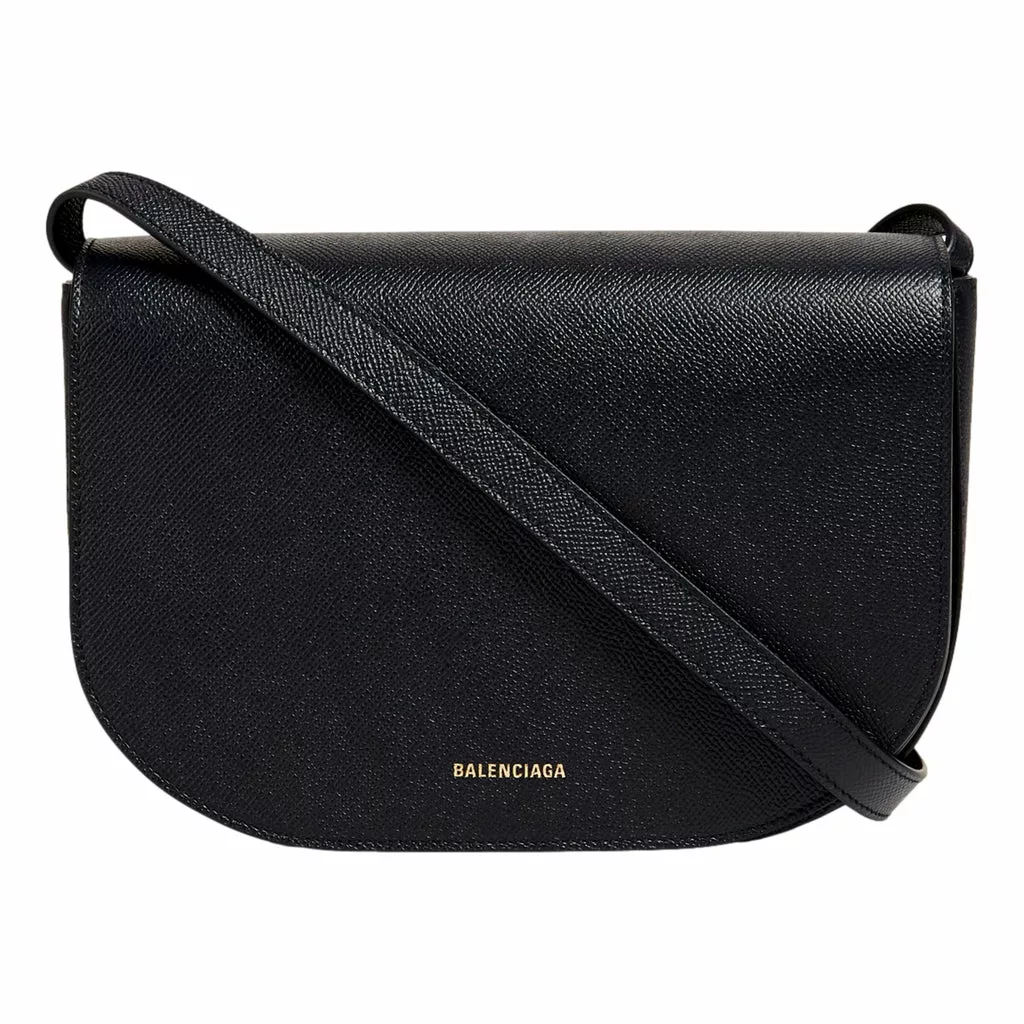 Balenciaga Ville Day Navy Grained Leather Shoulder Bag Balenciaga Ville Day Navy Grained Leather Shoulder Bag | Image 1