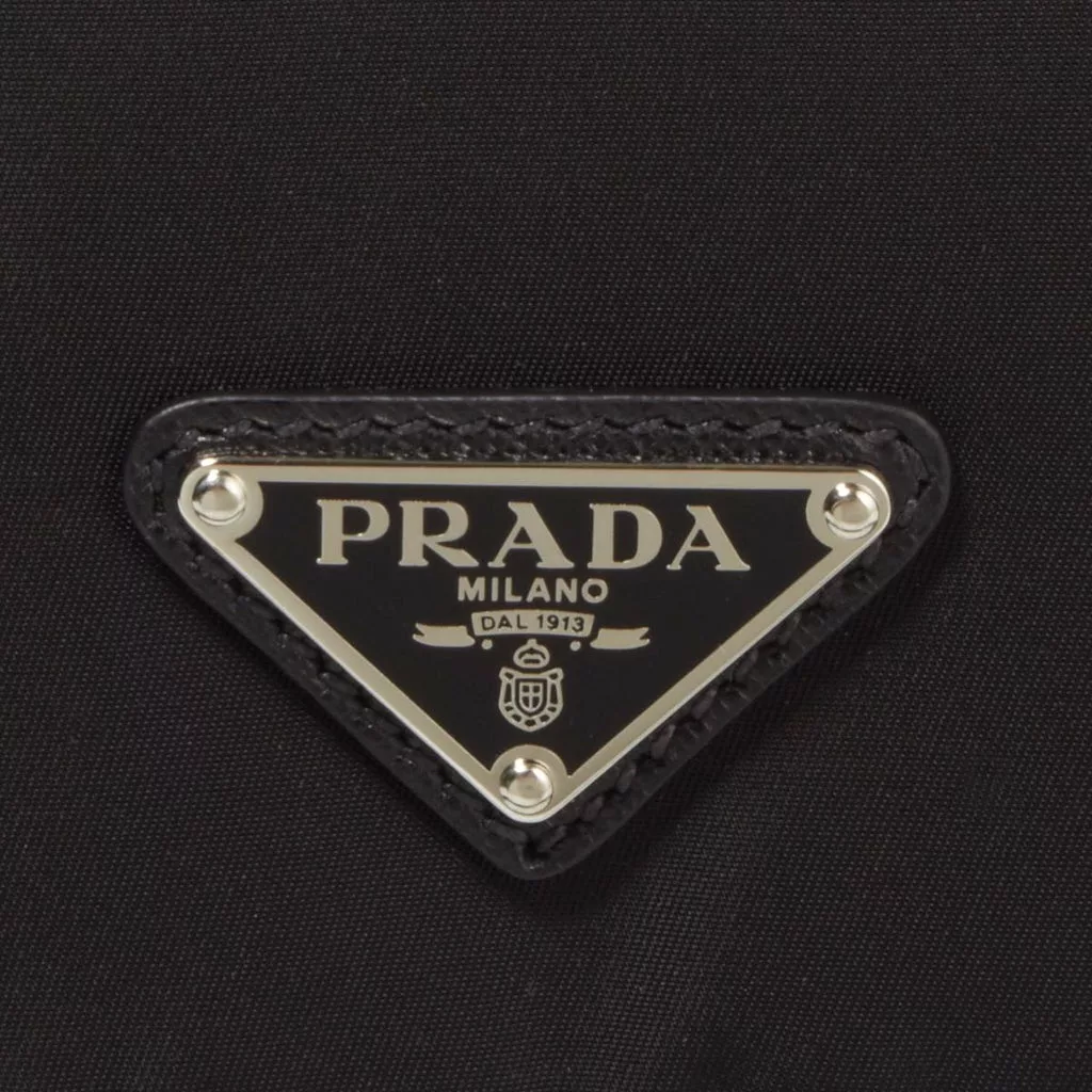 Prada Black Nylon Triangle Logo Messenger Bag Prada Black Nylon Triangle Logo Messenger Bag | Image 8