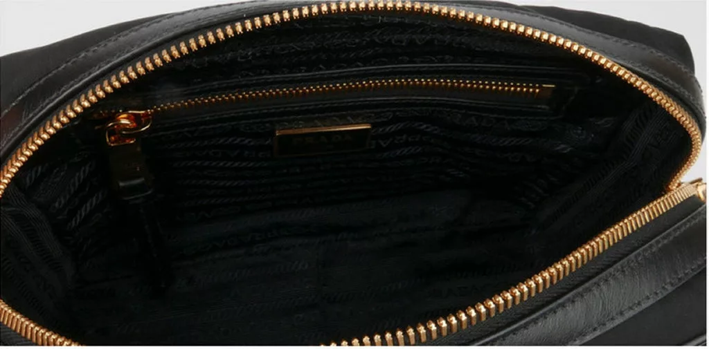 Prada Tessuto Nylon Black Camera Bag Crossbody Prada Tessuto Nylon Black Camera Bag Crossbody | Image 6