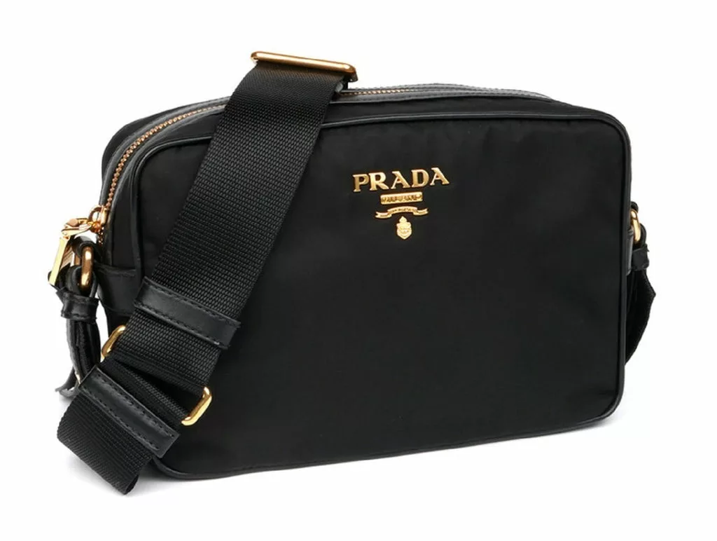 Prada Tessuto Nylon Black Camera Bag Crossbody Prada Tessuto Nylon Black Camera Bag Crossbody | Image 3