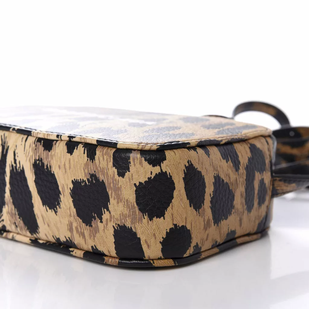 Balenciaga Calfskin Logo Printed Leopard XS Everyday Camera Bag Balenciaga Calfskin Logo Printed Leopard XS Everyday Camera Bag | Image 10