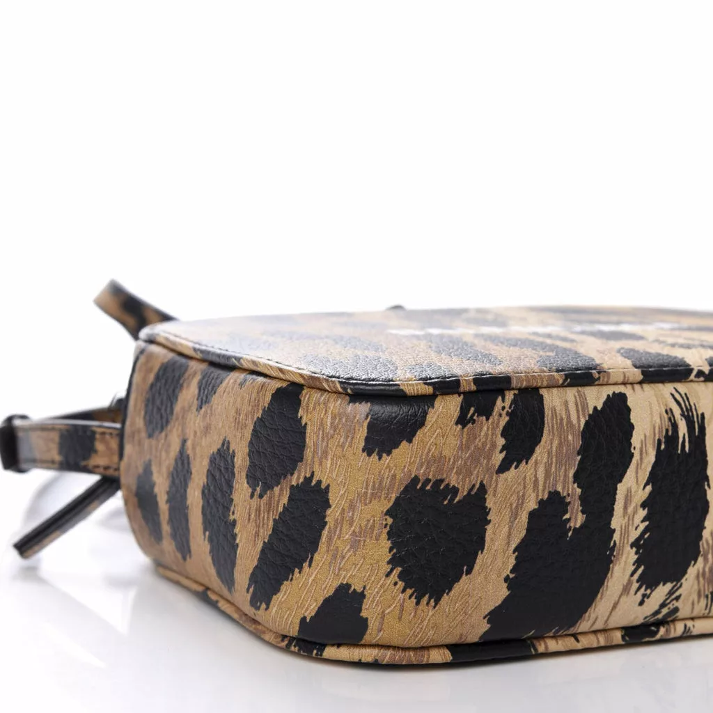 Balenciaga Calfskin Logo Printed Leopard XS Everyday Camera Bag Balenciaga Calfskin Logo Printed Leopard XS Everyday Camera Bag | Image 8