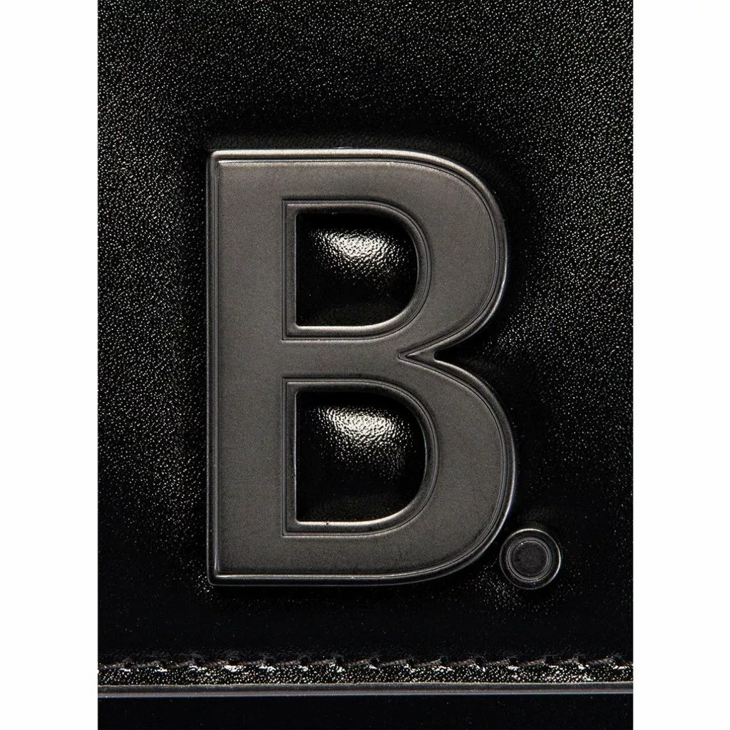 Balenciaga Black Shiny Calfskin Leather Chain Wallet Shoulder Bag Balenciaga Black Shiny Calfskin Leather Chain Wallet Shoulder Bag | Image 9