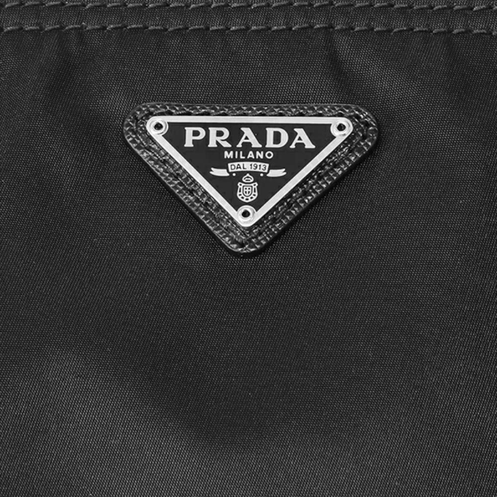 Prada Necessaire Black Tessuto Nylon Small Toiletry Case Prada Necessaire Black Tessuto Nylon Small Toiletry Case | Image 10