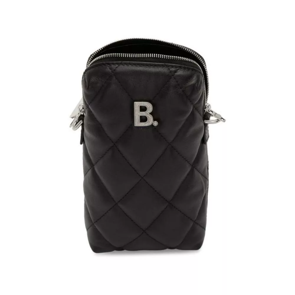 Balenciaga Touch Black Nappa Leather Quilted Puffy Bag Balenciaga Touch Black Nappa Leather Quilted Puffy Bag | Image 5