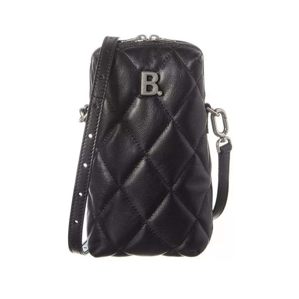 Balenciaga Touch Black Nappa Leather Quilted Puffy Bag Balenciaga Touch Black Nappa Leather Quilted Puffy Bag | Image 1