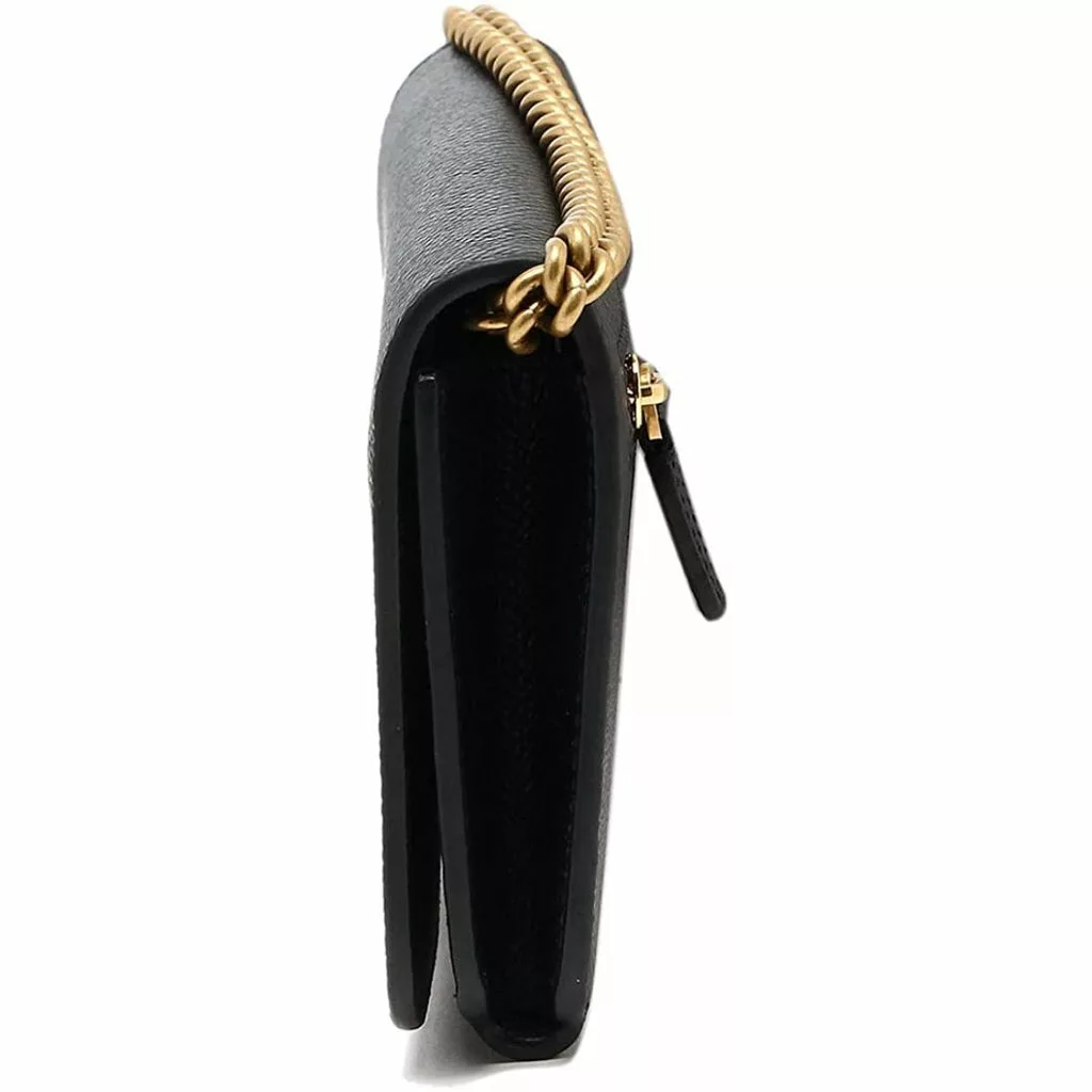 Balenciaga BB Grained Calfskin Black Wallet On Chain Cross Body Balenciaga BB Grained Calfskin Black Wallet On Chain Cross Body | Image 18