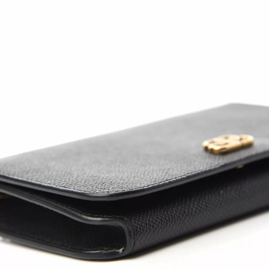 Balenciaga BB Grained Calfskin Black Wallet On Chain Cross Body Balenciaga BB Grained Calfskin Black Wallet On Chain Cross Body | Image 17