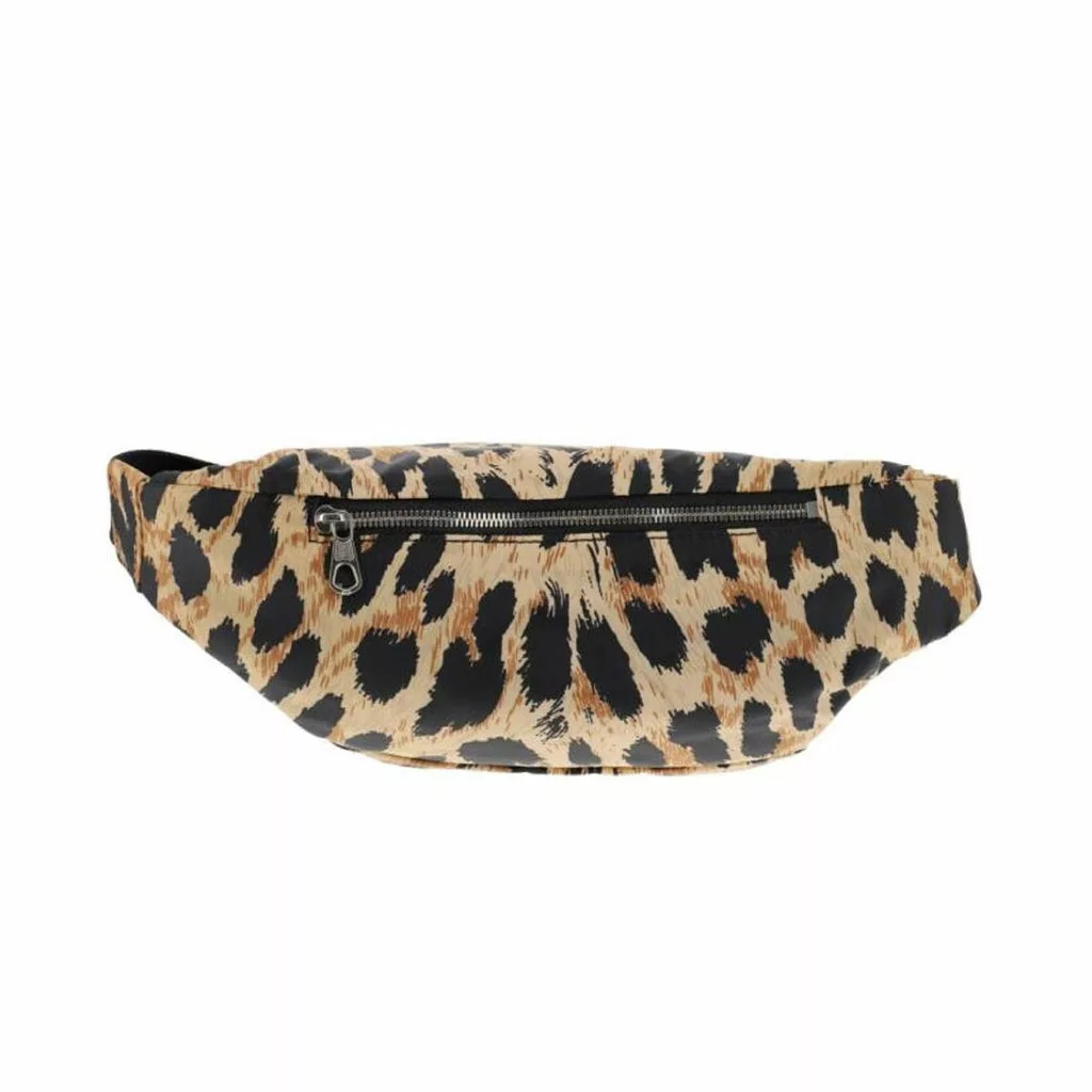 Balenciaga Nylon Leopard Print Belt Bag Balenciaga Nylon Leopard Print Belt Bag | Image 6