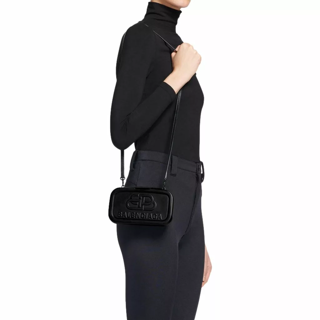 Balenciaga Lunch Box Black Small Shoulder Bag Balenciaga Lunch Box Black Small Shoulder Bag | Image 4