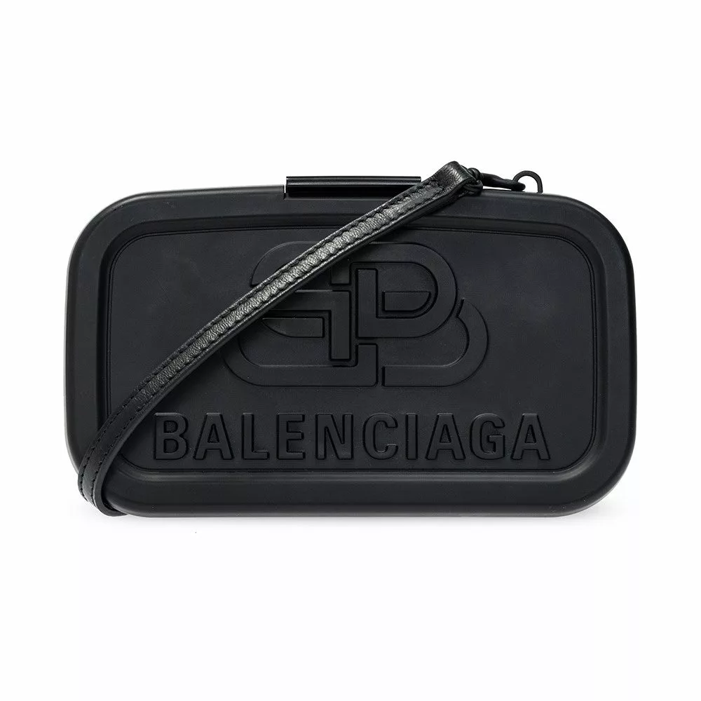Balenciaga Lunch Box Black Small Shoulder Bag Balenciaga Lunch Box Black Small Shoulder Bag | Image 1