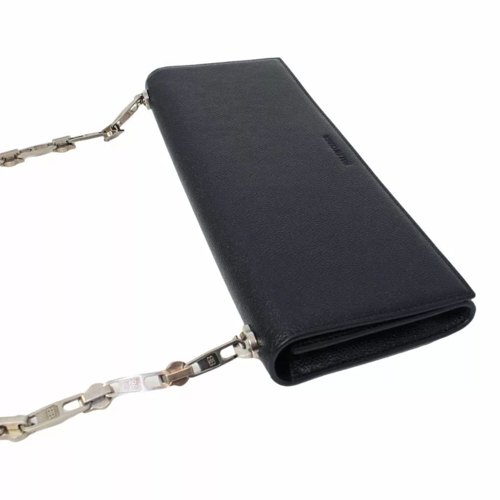 Balenciaga Essential Black Calfskin Leather Chain Shoulder Bag Balenciaga Essential Black Calfskin Leather Chain Shoulder Bag | Image 6
