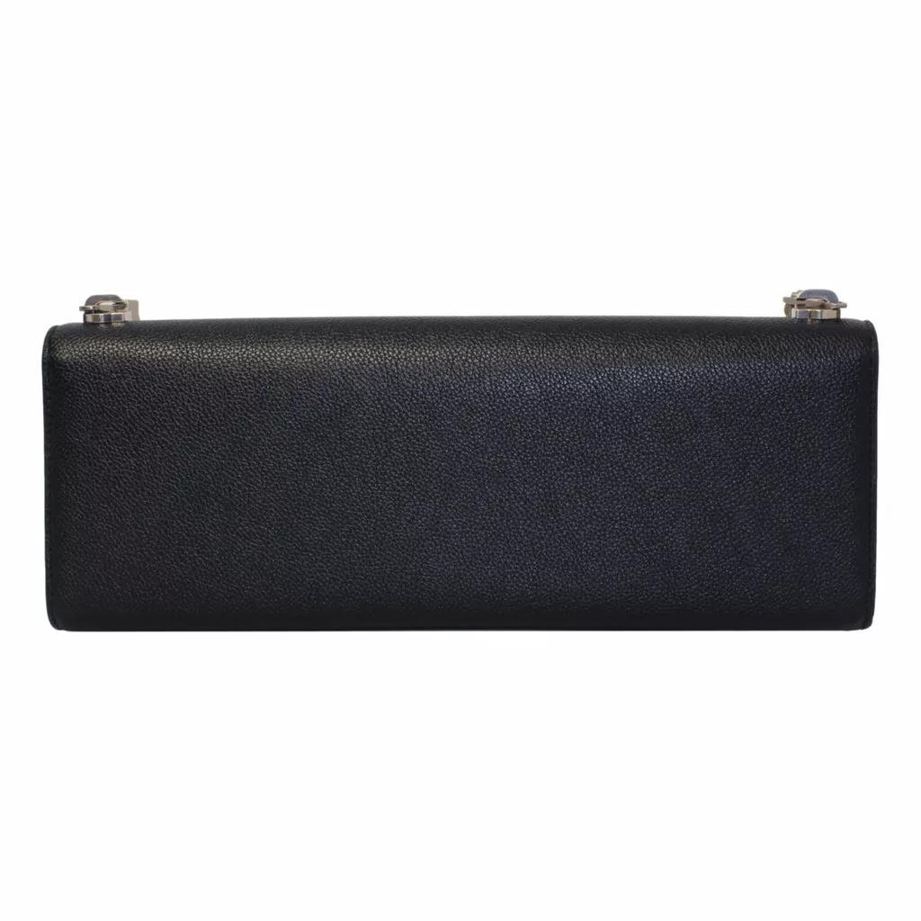 Balenciaga Essential Black Calfskin Leather Chain Shoulder Bag Balenciaga Essential Black Calfskin Leather Chain Shoulder Bag | Image 4