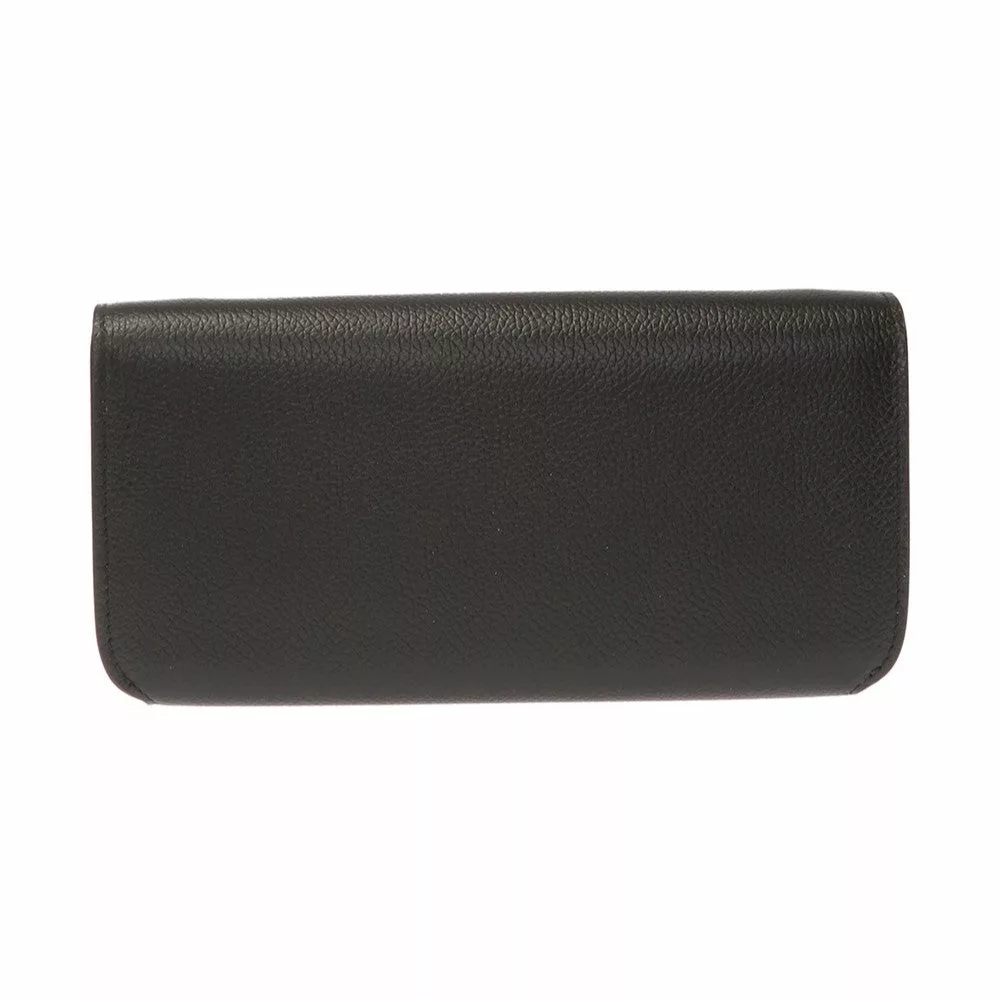 Balenciaga Everyday Black Leather Logo Chain Wallet Bag Balenciaga Everyday Black Leather Logo Chain Wallet Bag | Image 5