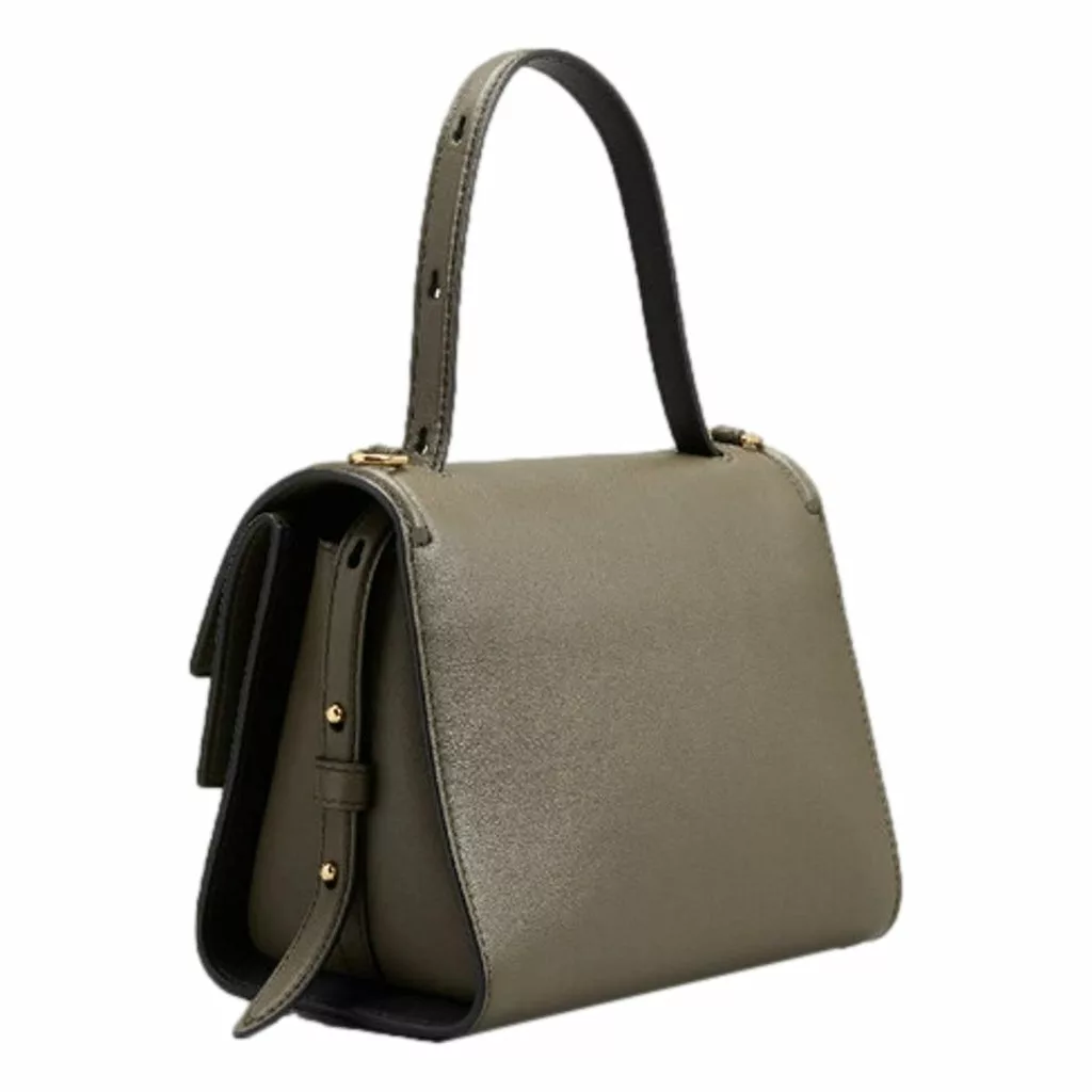 Alexander McQueen The Story Bag Khaki Leather Small Satchel Alexander McQueen The Story Bag Khaki Leather Small Satchel | Image 5