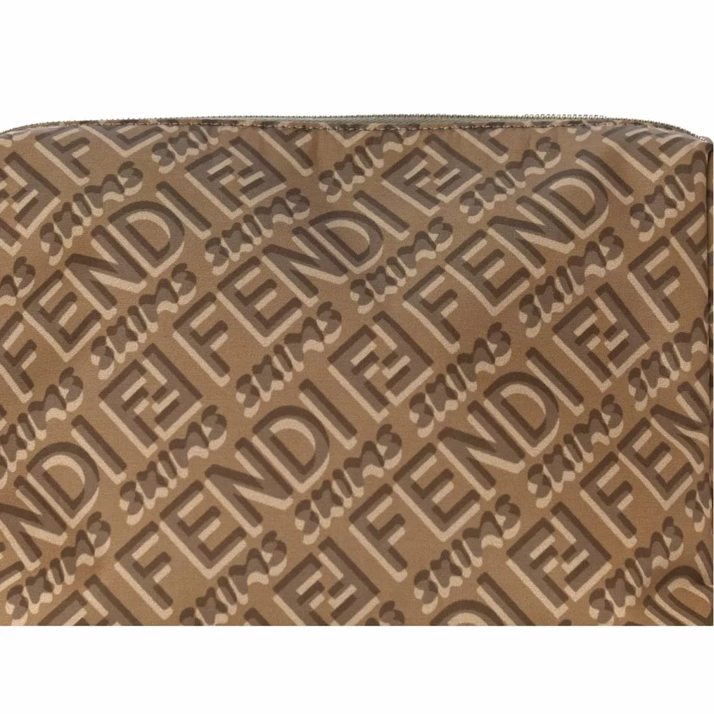 Fendi x Skims Nylon Sand Beauty Pouch Fendi x Skims Nylon Sand Beauty Pouch | Image 7