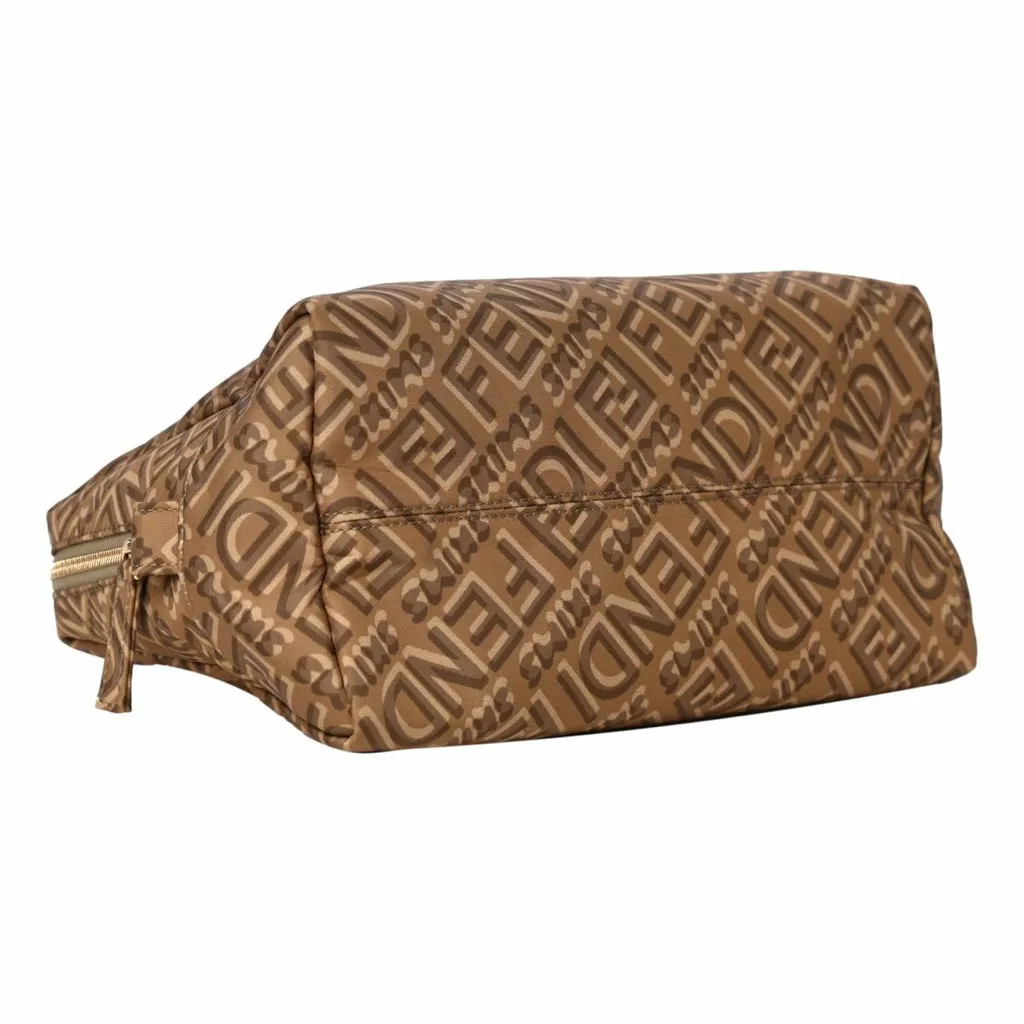 Fendi x Skims Nylon Sand Beauty Pouch Fendi x Skims Nylon Sand Beauty Pouch | Image 5