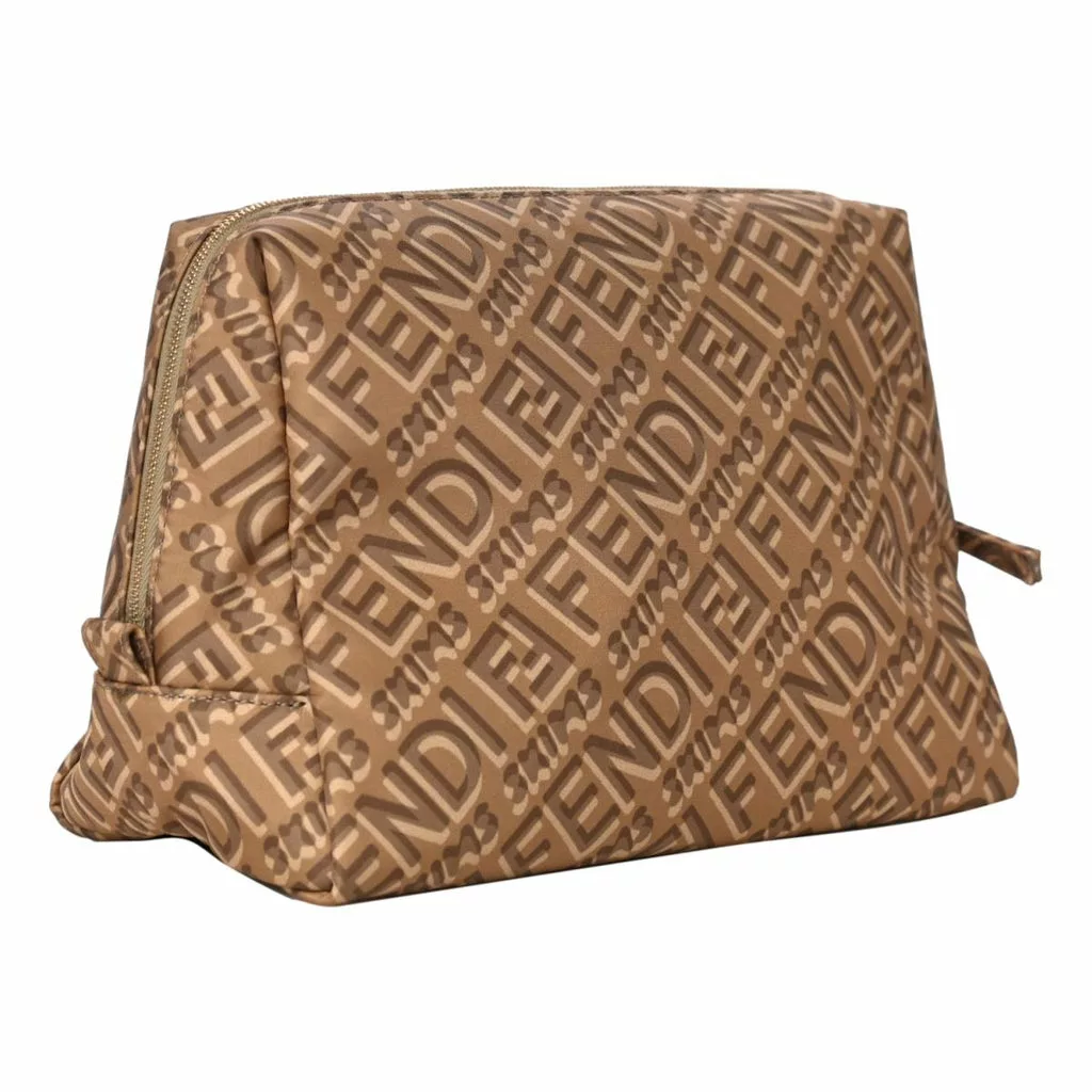 Fendi x Skims Nylon Sand Beauty Pouch Fendi x Skims Nylon Sand Beauty Pouch | Image 4