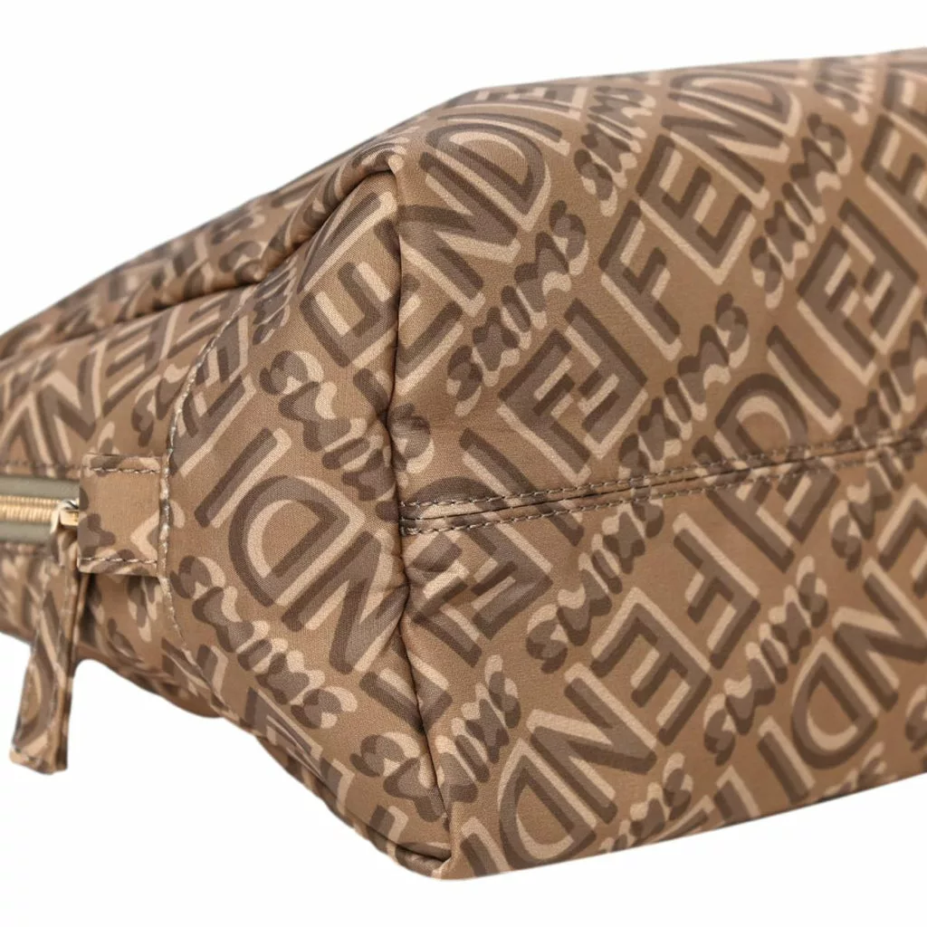 Fendi x Skims Nylon Sand Beauty Pouch Fendi x Skims Nylon Sand Beauty Pouch | Image 6