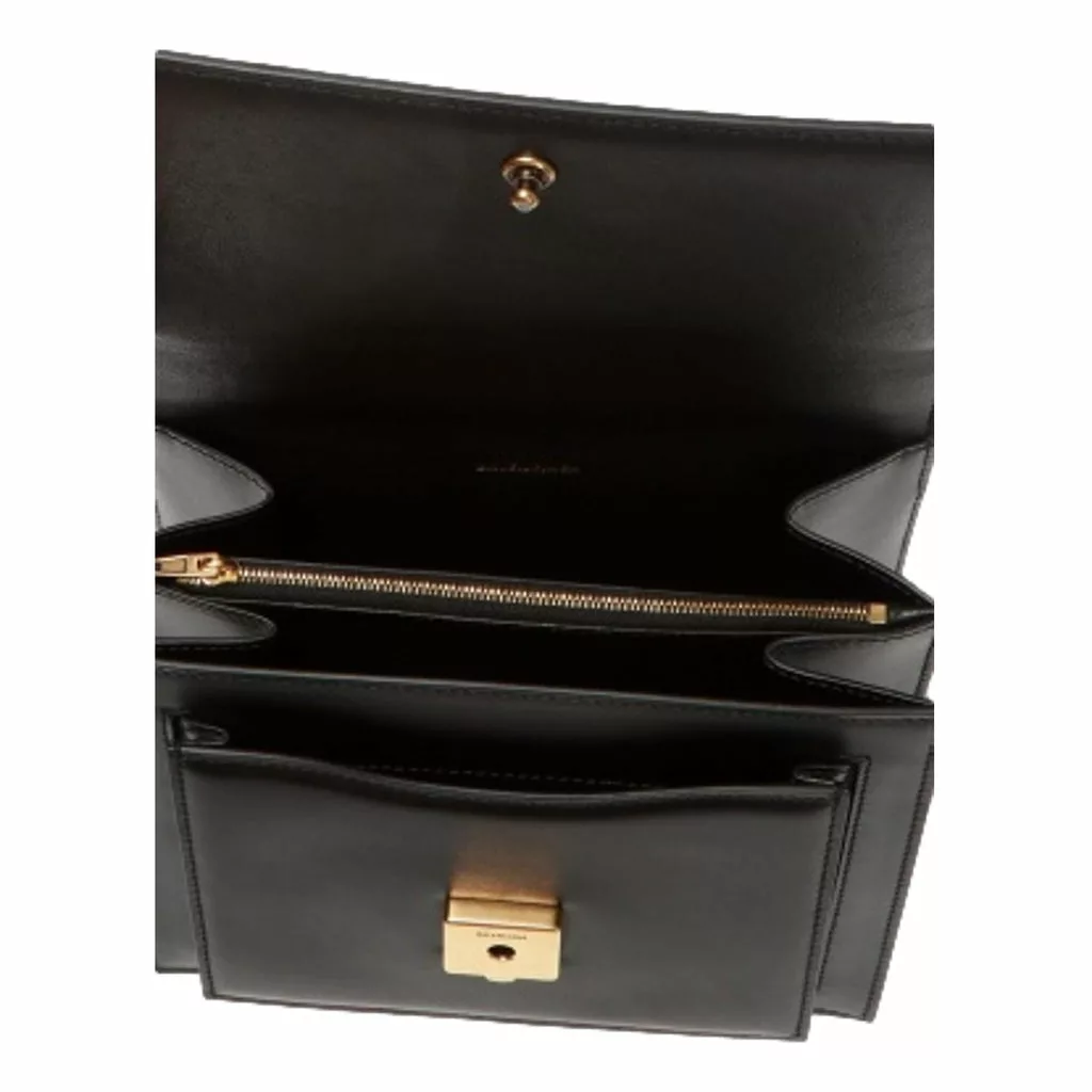 Balenciaga S Sharp Smooth Calfskin Leather Box Shoulder Bag Balenciaga S Sharp Smooth Calfskin Leather Box Shoulder Bag | Image 7
