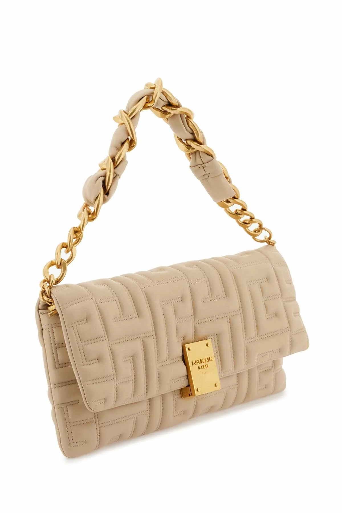 Balmain 1945 clutch in soft quilted leather Balmain 1945 clutch in soft quilted leather | Image 3
