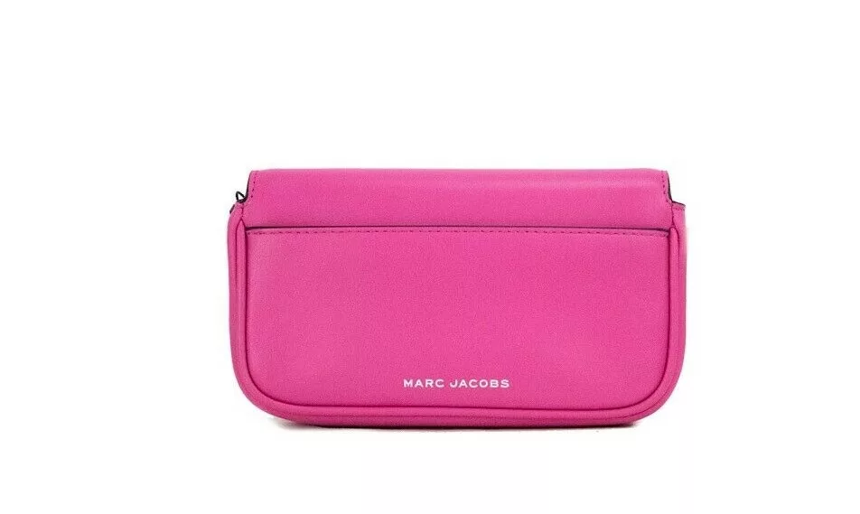 Marc Jacobs The J Marc Mini Shoulder Bag Magenta Smooth Leather Convertible Bag Marc Jacobs The J Marc Mini Shoulder Bag Magenta Smooth Leather Convertible Bag | Image 2