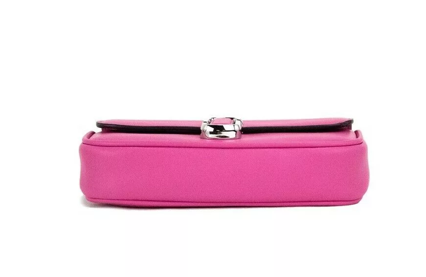 Marc Jacobs The J Marc Mini Shoulder Bag Magenta Smooth Leather Convertible Bag Marc Jacobs The J Marc Mini Shoulder Bag Magenta Smooth Leather Convertible Bag | Image 3