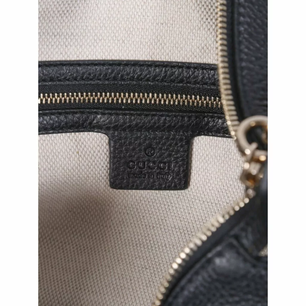 Gucci Black GG Disco Soho Leather Hobo Handbag Gucci Black GG Disco Soho Leather Hobo Handbag | Image 6