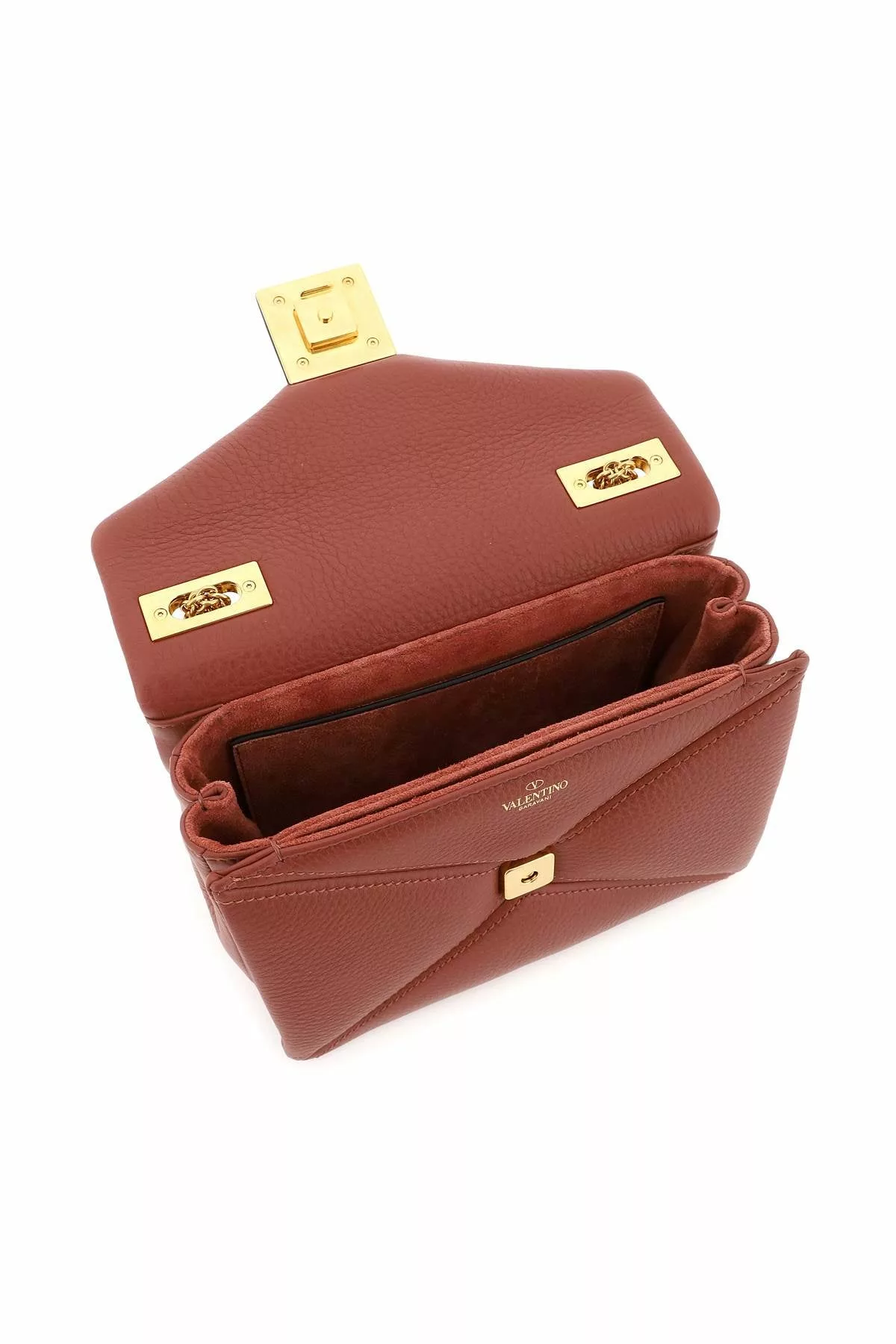 Valentino garavani grained leather one stud bag with chain Valentino garavani grained leather one stud bag with chain | Image 2