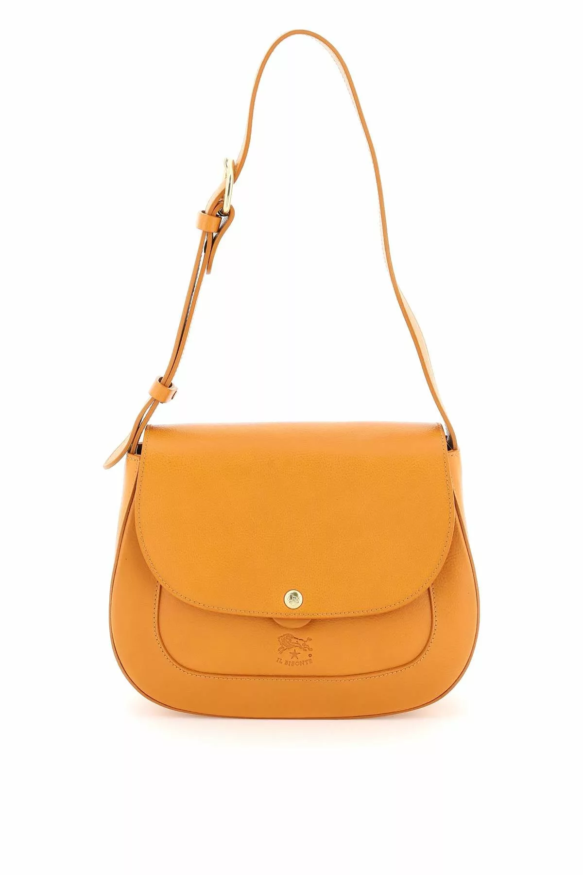 Il bisonte grained leather shoulder bag Il bisonte grained leather shoulder bag | Image 1