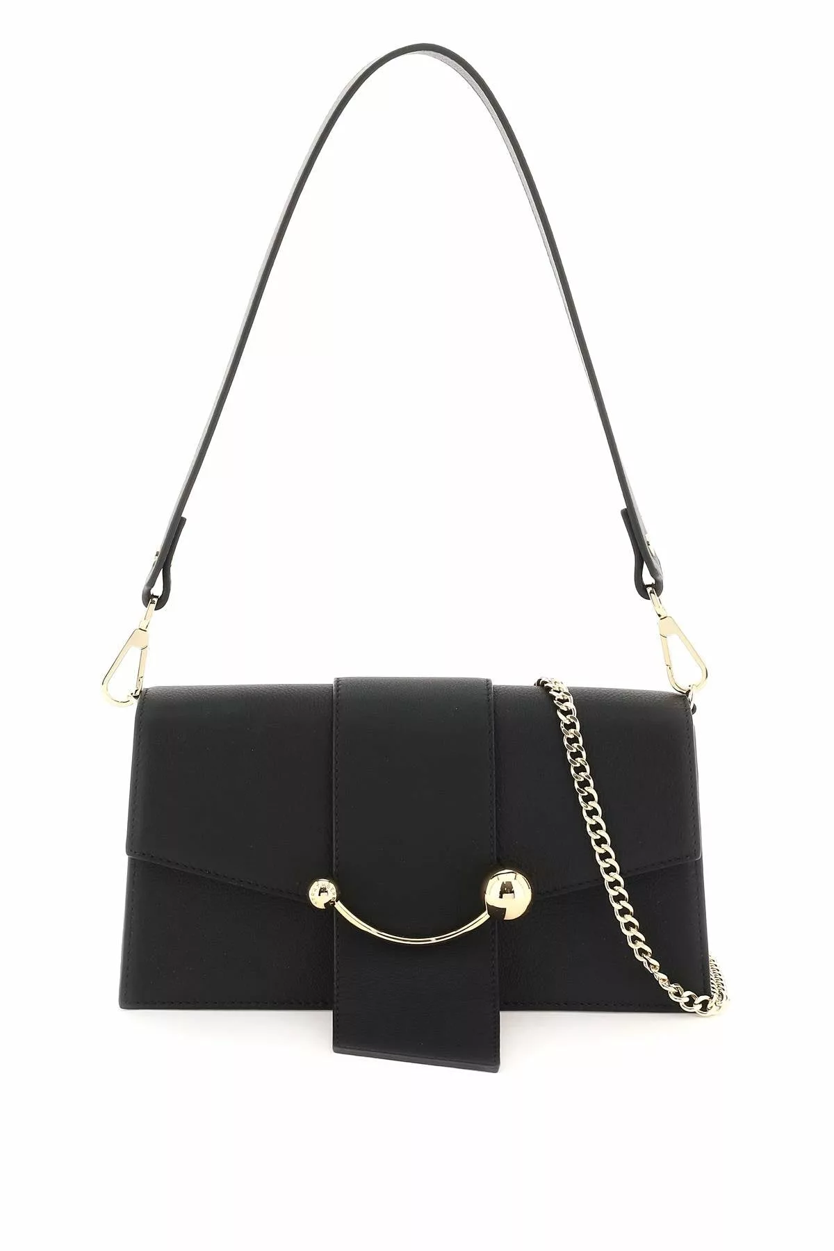 Strathberry ‘mini crescent’ leather bag Strathberry ‘mini crescent’ leather bag | Image 1