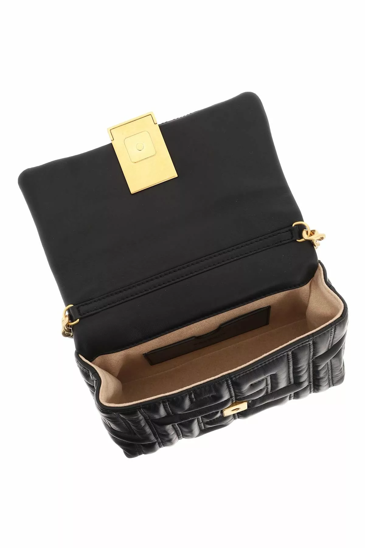 Balmain quilted leather mini 1945 soft bag Balmain quilted leather mini 1945 soft bag | Image 2