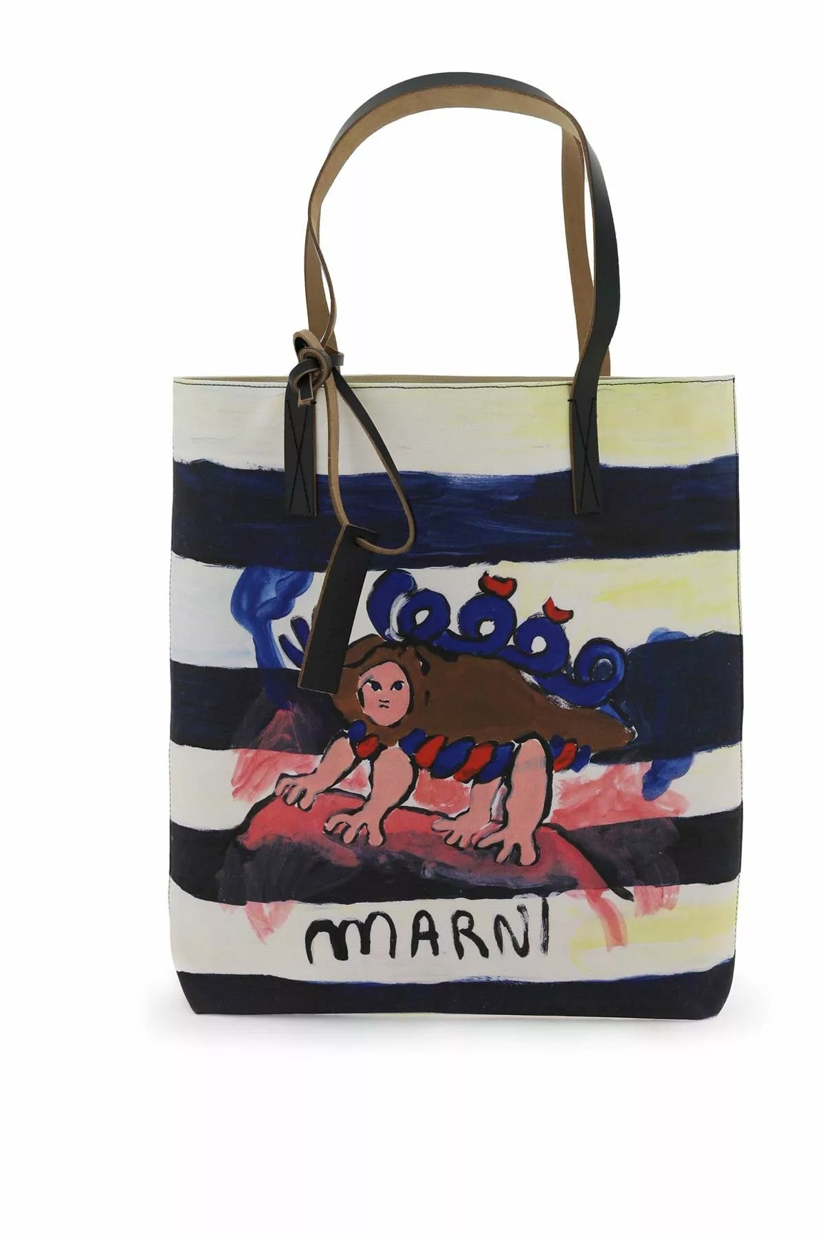 Marni printed cotton tote bag Marni printed cotton tote bag | Image 1