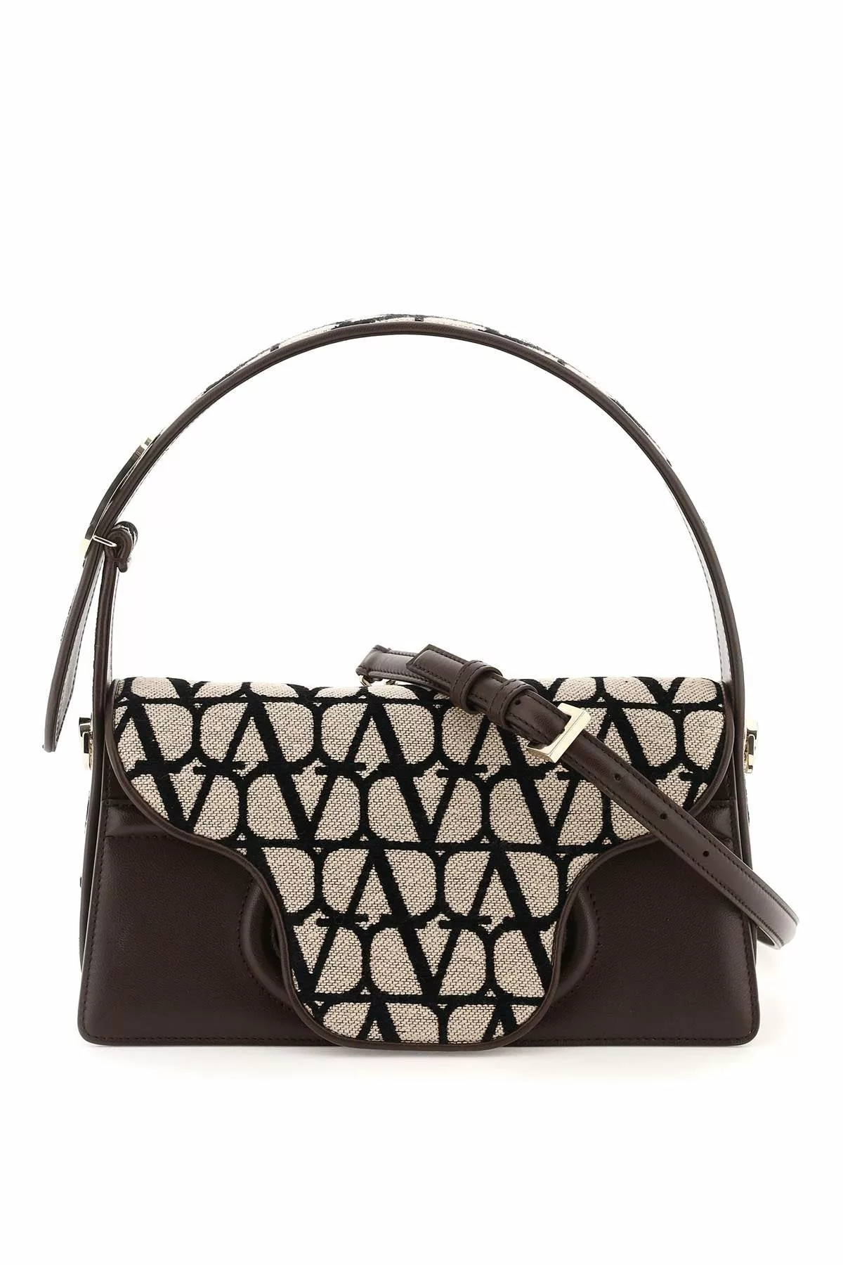 Valentino garavani ‘le grand deuxième’ toile iconographe shoulder bag Valentino garavani ‘le grand deuxième’ toile iconographe shoulder bag | Image 1