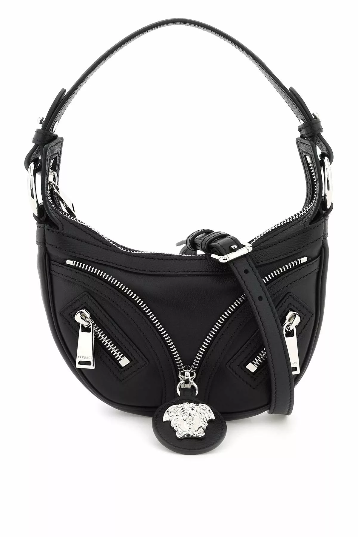 Versace ‘repeat’ mini hobo bag Versace ‘repeat’ mini hobo bag | Image 1