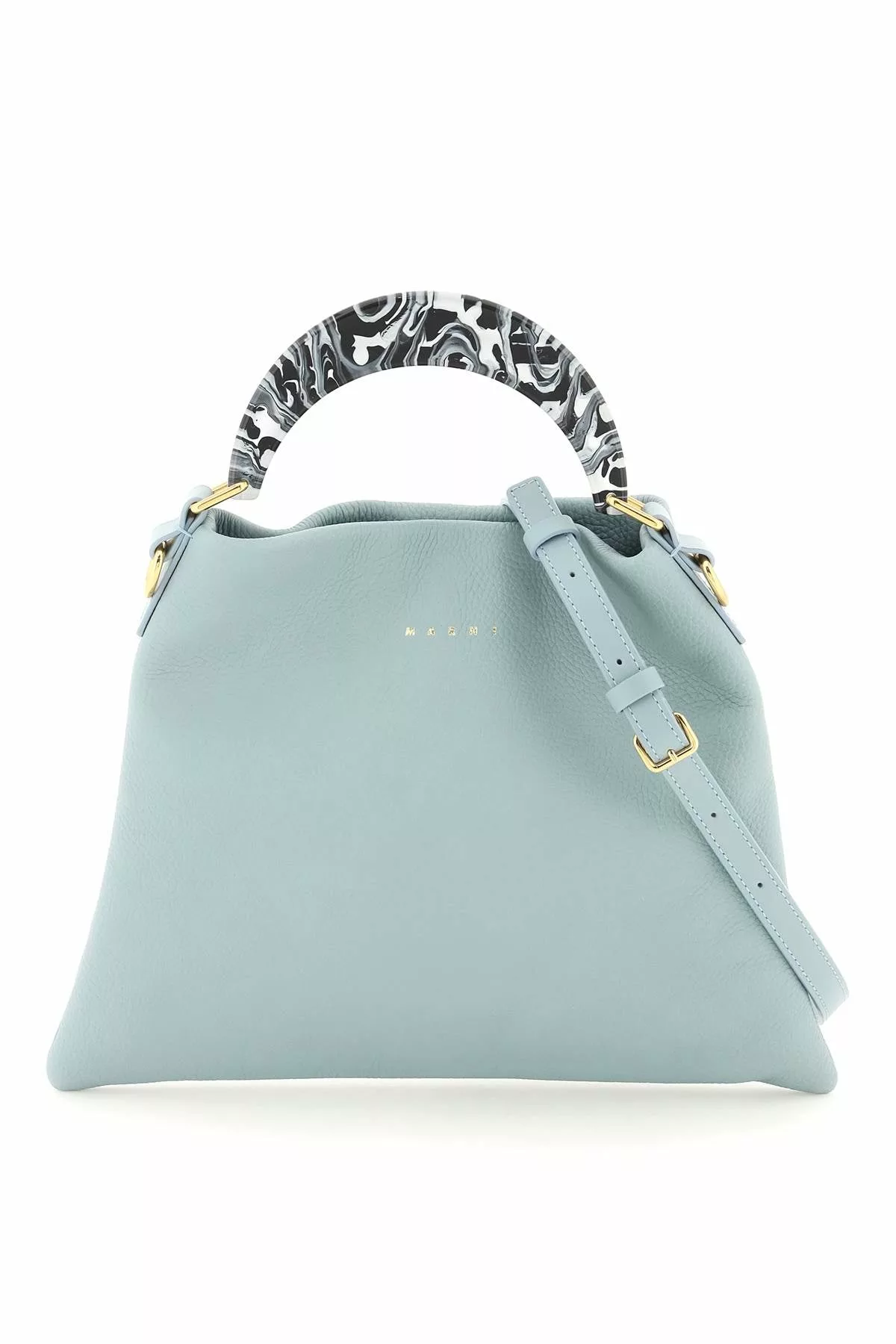 Marni venice hobo bag with resin handle Marni venice hobo bag with resin handle | Image 1