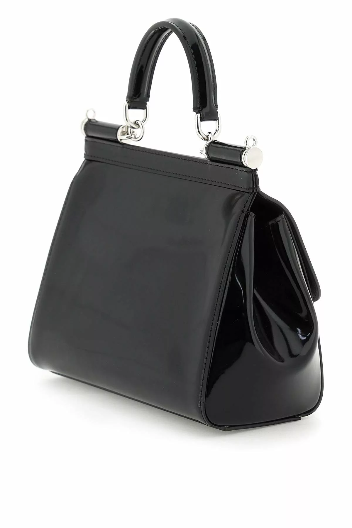 Dolce & gabbana patent leather ‘sicily’ handbag Dolce & gabbana patent leather ‘sicily’ handbag | Image 2