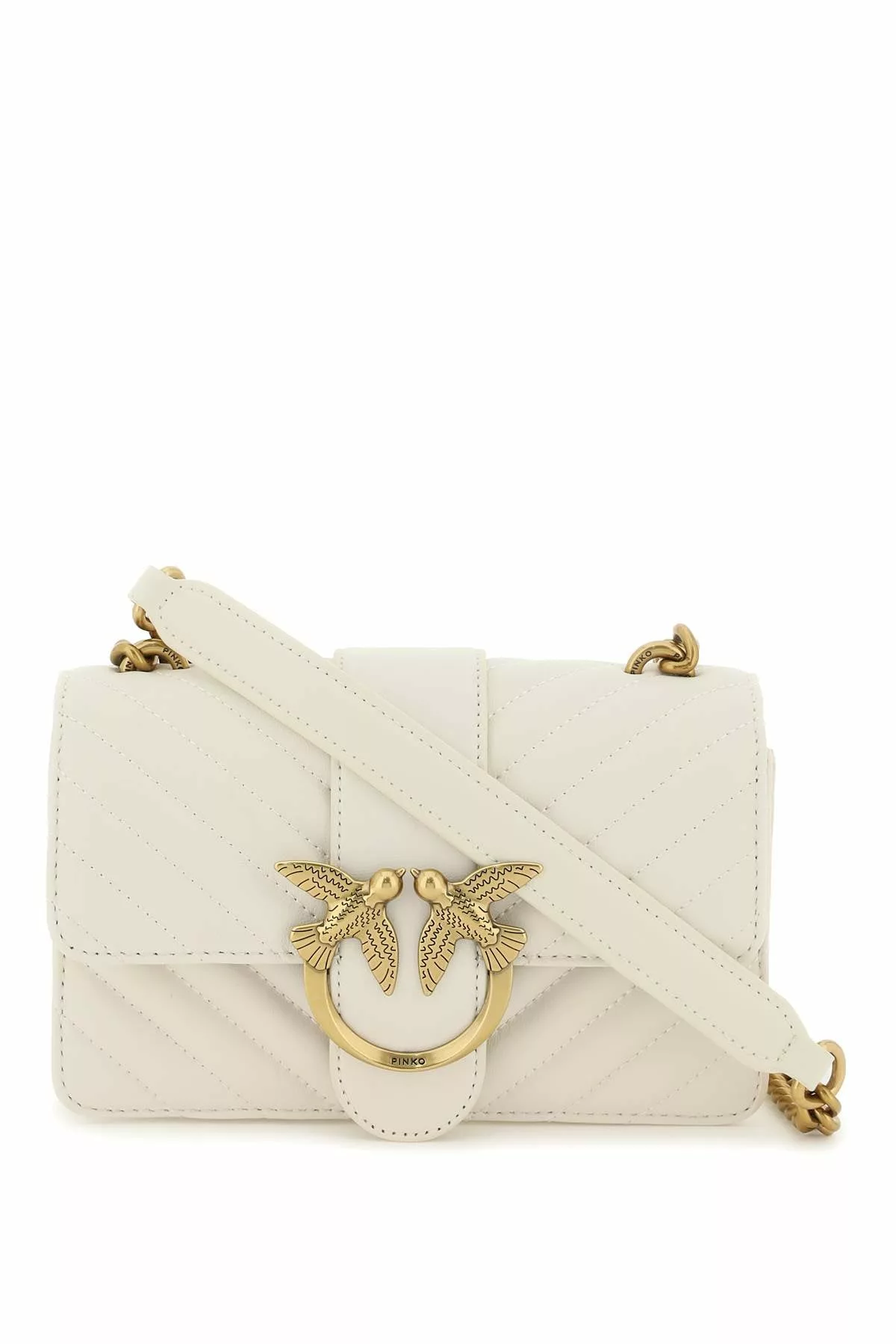Pinko classic love icon quilted shoulder bag Pinko classic love icon quilted shoulder bag | Image 1