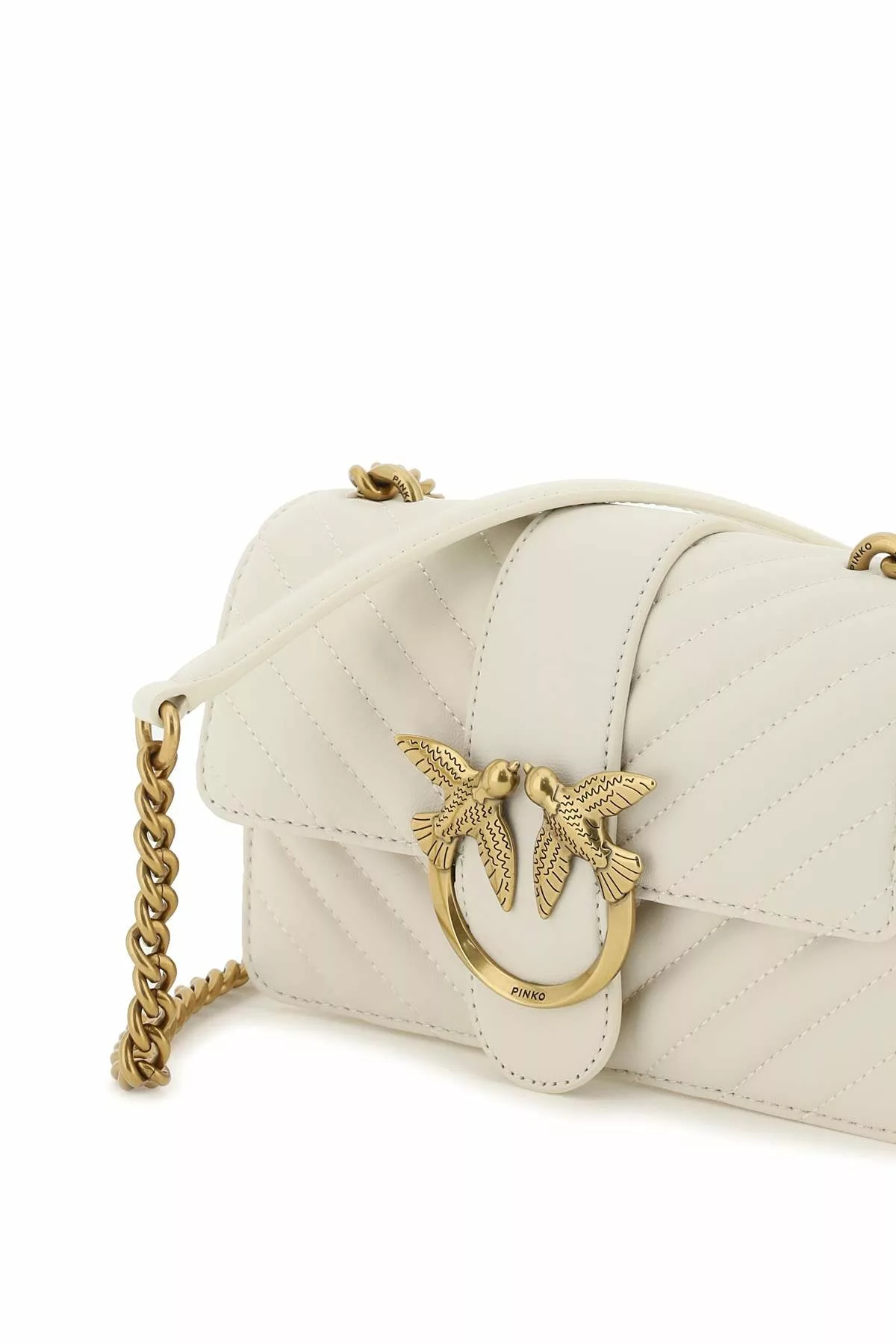 Pinko classic love icon quilted shoulder bag Pinko classic love icon quilted shoulder bag | Image 3