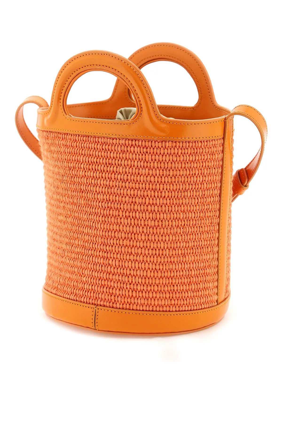 Marni raffia and leather tropicalia bucket bag Marni raffia and leather tropicalia bucket bag | Image 2