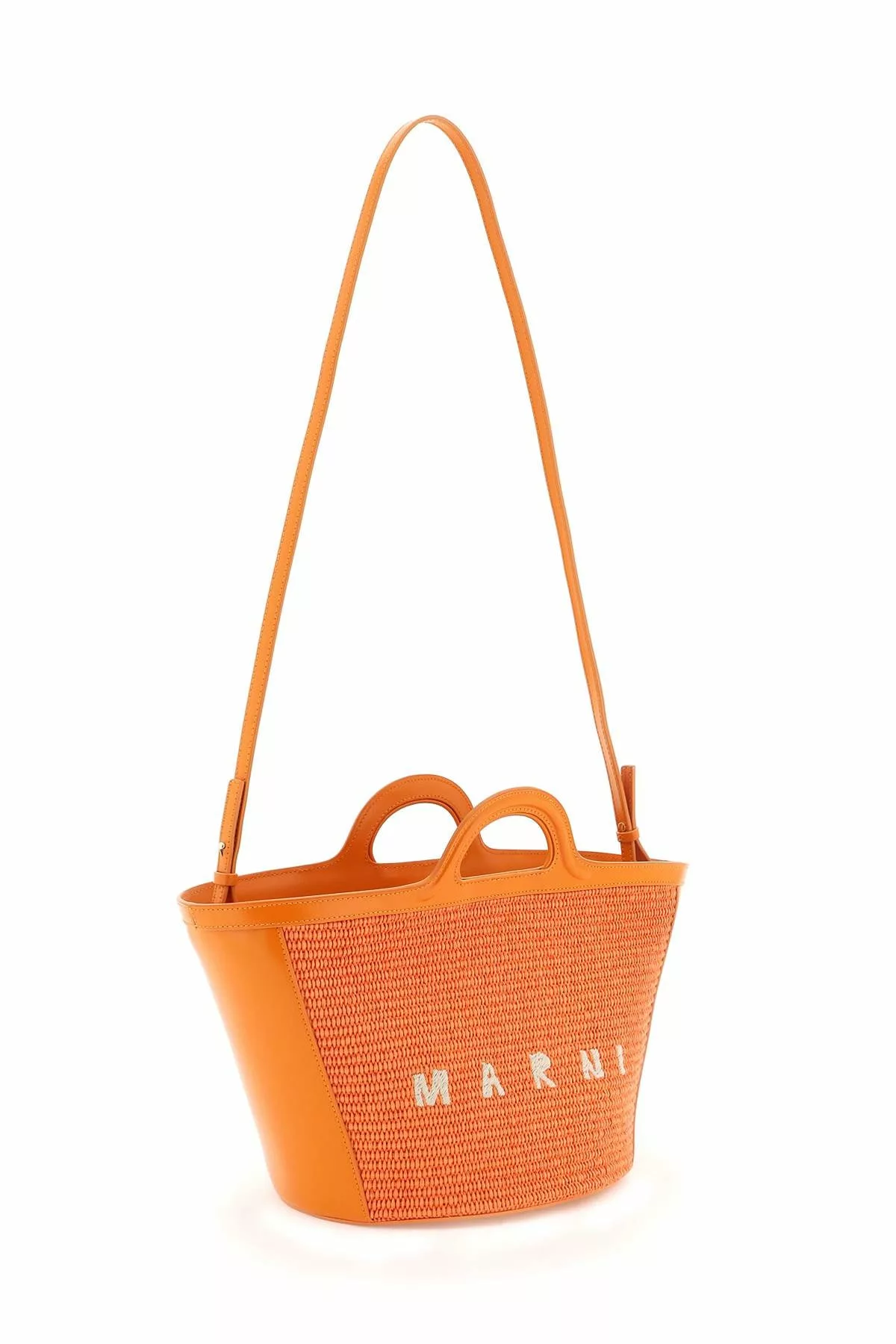 Marni raffia and leather small tropicalia bucket bag Marni raffia and leather small tropicalia bucket bag | Image 3