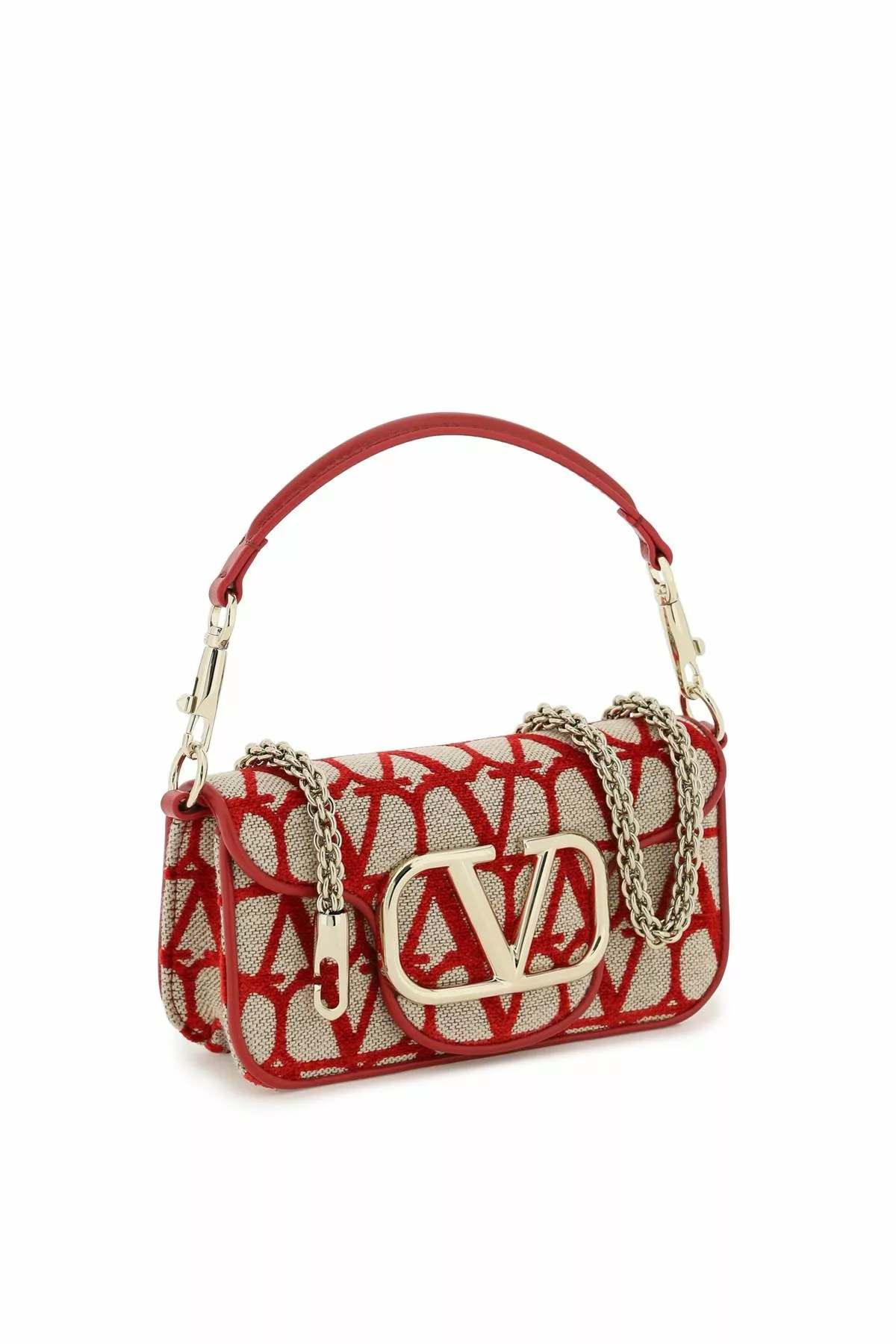 Valentino garavani small ‘locò’ shoulder bag in toile iconographe Valentino garavani small ‘locò’ shoulder bag in toile iconographe | Image 3
