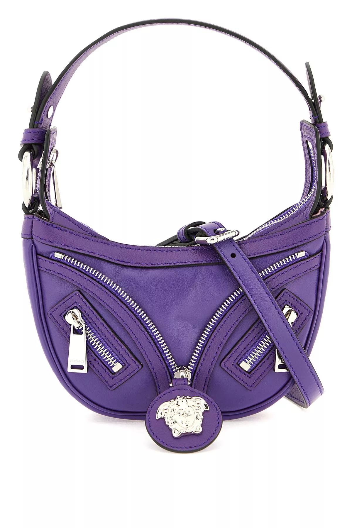 Versace ‘repeat’ mini hobo bag Versace ‘repeat’ mini hobo bag | Image 1